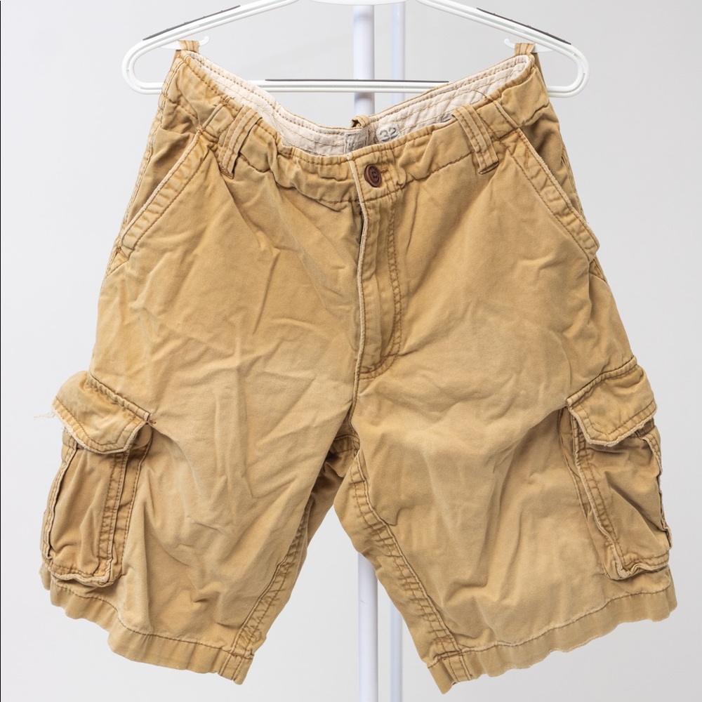 Aeropostale Khaki Cargo Shorts *Used